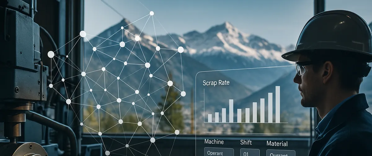 Qualität durch Kontext: Wie eine Fertigung Datenpunkte neu zusammensetzte