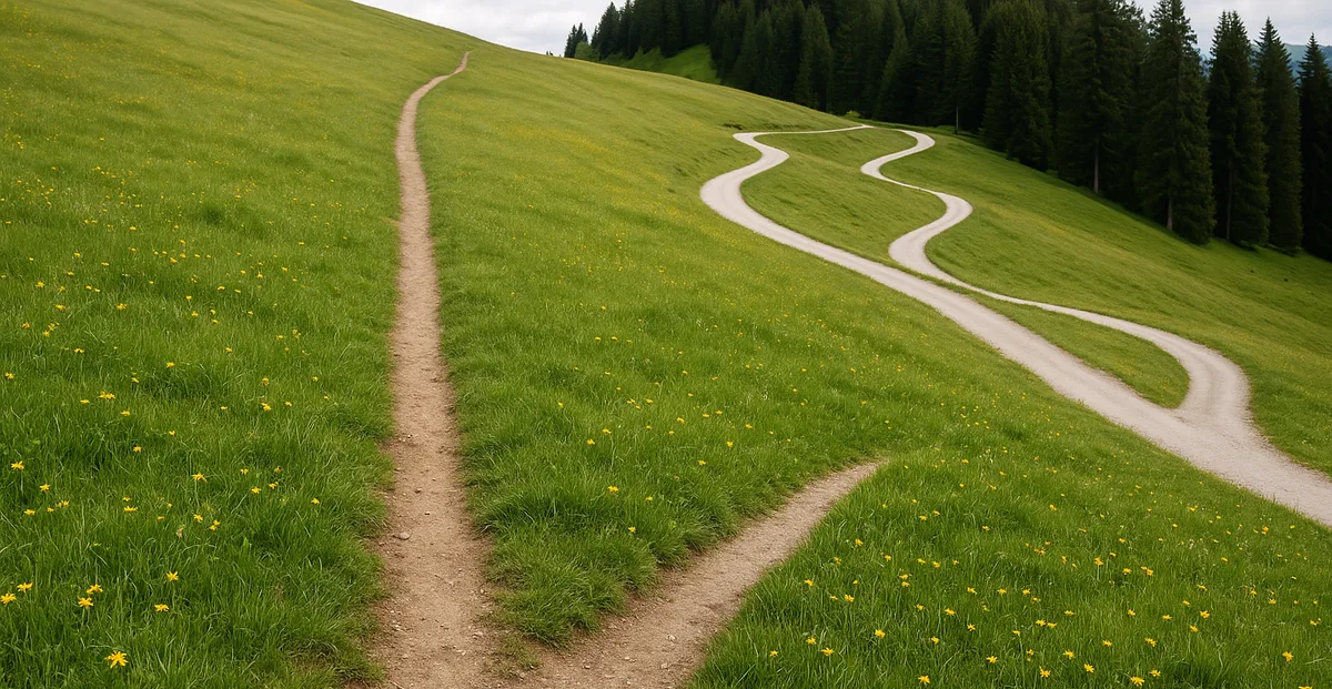 Warum wir lieber über die Wiese laufen – Trampelpfad IT